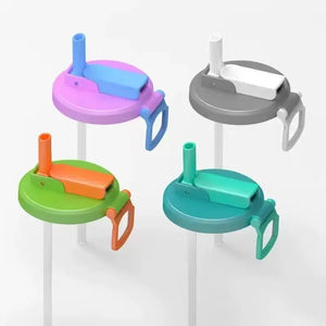 Silicone Straws Soda Can CoverReusable Can Lid