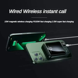 Magnetic Wireless Power Bank Fast Charger  Magsafe Portable